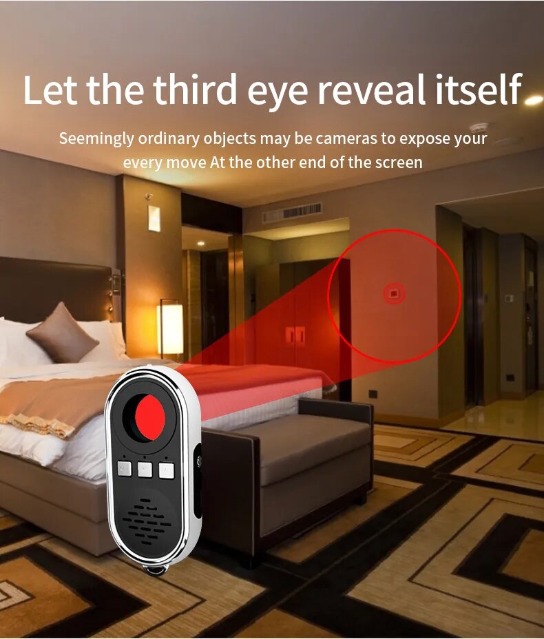 Hidden Camera Detector S200 S100 Business Travel Room Anti-Surveillance Infrared Detection Equipment