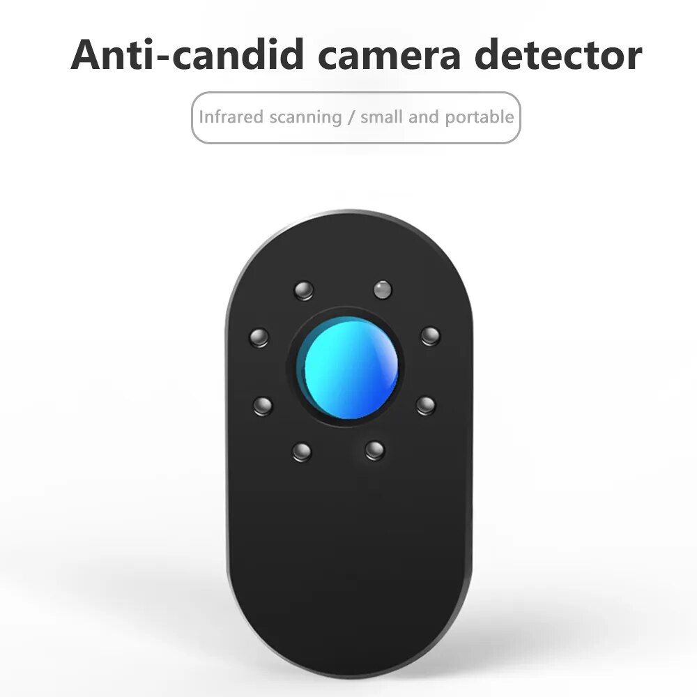 Hidden Camera Detector Professional Security Protection Against Candid Cameras, Bugs, Spy Devices, and Invisible Gadgets with Infrared Presence Sensor